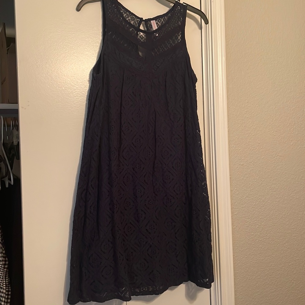 Navy Lace Dress